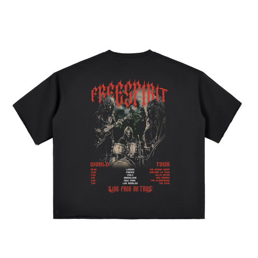 "WRLD TOUR" Boxy Tee